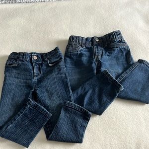 2 pair Old Navy jeans 18-24 months